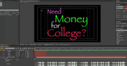 Text-Based Motion Graphic Spot Tutorial Part 1