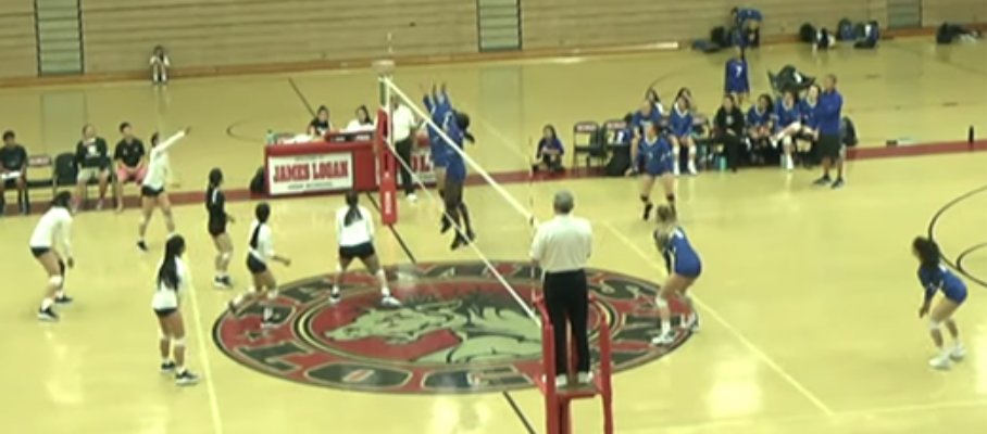 Irvington @ James Logan Varsity Girls Volleyball