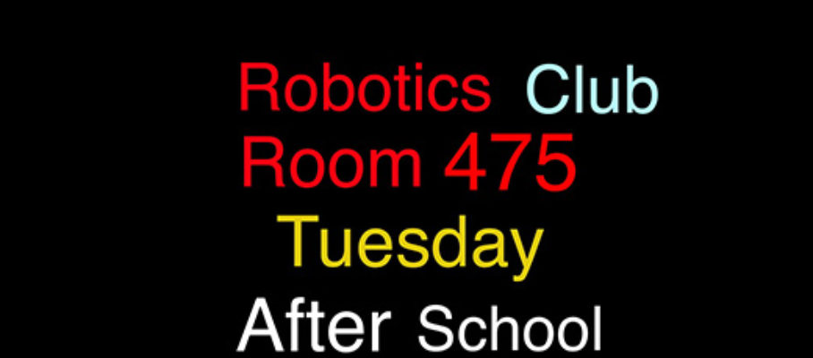 Robotics Club PSA